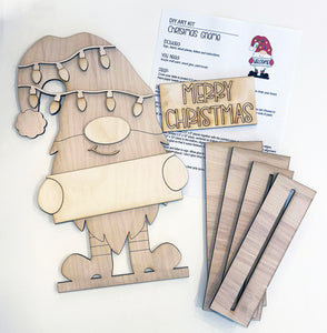 Christmas Tree and Gnome Shelf Sitters DIY Kits